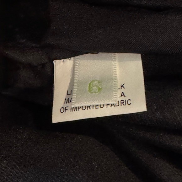 Charles Chang-Lima Silk Halter Midi Dress • Black 100% Silk Size 6, Retail $1140 - Picture 11 of 12